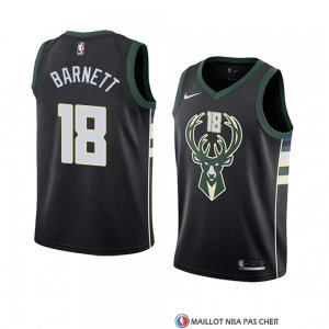 Maillot Milwaukee Bucks Jordan Barnett Statement 2018 Noir