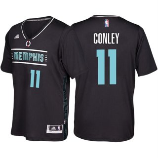 Maillot Manga Cort Mike Conley Grizzlies 11 Noir