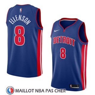 Maillot Detroit Pistons Henry Ellenson No 8 Icon 2018 Bleu