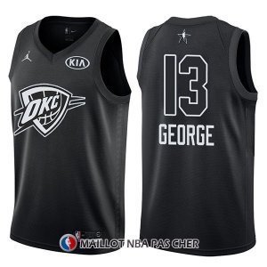 Maillot All Star 2018 Oklahoma City Thunder Paul George 13 Noir