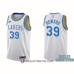 Maillot Los Angeles Lakers Dwight Howard NO 39 Classic 2022-23 Blanc