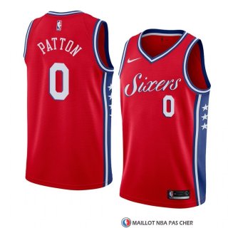 Maillot Philadelphia 76ers Justin Patton Statement 2018 Rouge