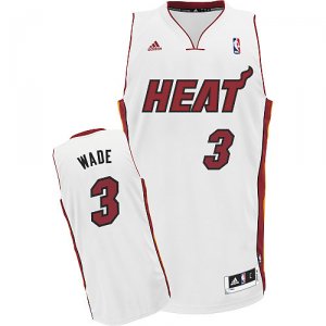 Maillot Blanc Wade Miami Heat Revolution 30