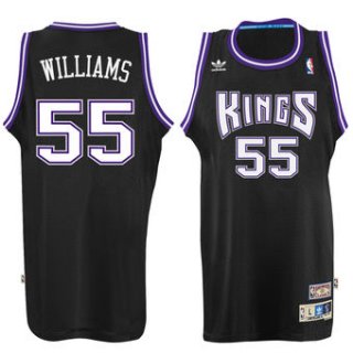 Maillot Retro Kings Williams 55 Noir