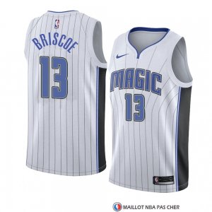 Maillot Orlando Magic Isaiah Briscoe Association 2017-18 Blanc