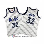 Maillot Enfant Orlando Magic Shaquille O'neal NO 32 Mitchell & Ness 1993-94 Blanc
