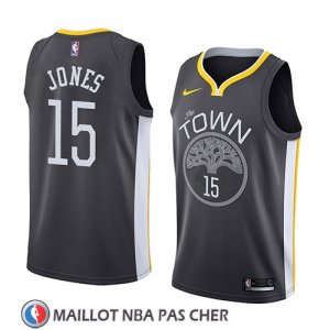 Maillot Golden State Warriors Damian Jones Statement 2018 Noir