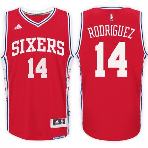 Maillot 76ers Rodriguez 14 Rouge  Maillot 76ers Rodriguez 14 Rouge