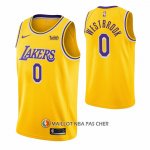 Maillot Los Angeles Lakers Russell Westbrook NO 0 Icon 2020 Jaune