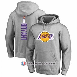Veste a Capuche Los Angeles Lakers Kobe Bayant Gris