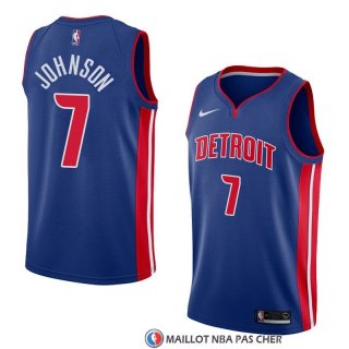 Maillot Detroit Pistons Stanley Johnson Icon 2018 Bleu