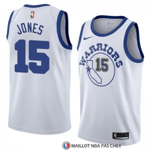 Maillot Golden State Warriors Damian Jones Hardwood Classic 2018 Blanc
