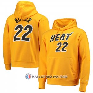 Veste a Capuche Miami Heat Jimmy Butler Earned Jaune