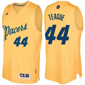 Maillot Navidad 2016 Jeff Teague Pacers 44 Blond