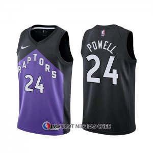 Maillot Tornto Raptors Norman Powell Earned 2020-21 Noir Volet