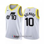 Maillot Utah Jazz Leandro Bolmaro NO 10 Association 2022-23 Blanc
