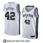 Maillot San Antonio Spurs Davis Bertans No 42 Association 2018 Blanc