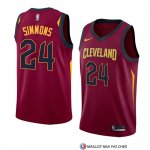 Maillot Cleveland Cavaliers Kobi Simmons Icon 2018 Rouge