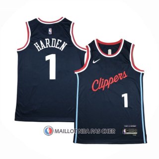 Maillot Los Angeles Clippers James Harden Icon 2024-25 Bleu