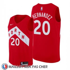 Maillot Tornto Raptors Dewan Hernandez Earned Rouge