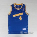 Maillot Golden State Warriors retro Webber #4 Bleu