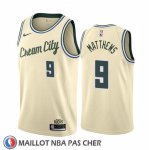 Maillot Milwaukee Bucks Wesley Matthews Ville Crema