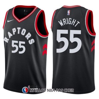 Maillot Tornto Raptors Delon Wright Statement 55 2017-18 Noir