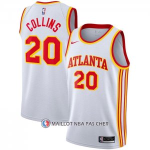 Maillot Atlanta Hawks John Collins Association 2020-21 Blanc