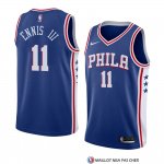 Maillot Philadelphia 76ers James Ennis Iii Icon 2018 Bleu
