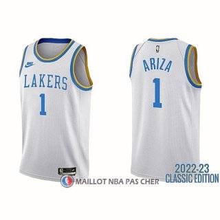Maillot Los Angeles Lakers Trevor Ariza NO 1 Classic 2022-23 Blanc
