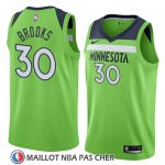 Maillot Minnesota Timberwolves Aaron Brooks No 30 Statement 2018 Vert