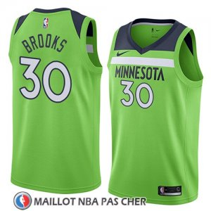 Maillot Minnesota Timberwolves Aaron Brooks No 30 Statement 2018 Vert