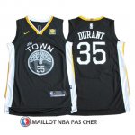 Maillot Golden State Warriors Durant 35 2017-18 Noir