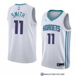 Maillot Charlotte Hornets Zach Smith Association 2018 Blanc