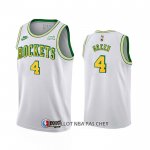Maillot Houston Rockets Jalen Green NO 4 Classic 2022-23 Blanc