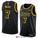 Maillot Los Angeles Lakers Javale Mcgee 7 Ciudad 2017-18 Noir