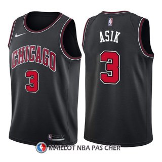 Maillot Chicago Bulls Omer Asik Statement 3 2017-18 Noir