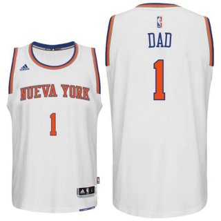 Maillot Fete des Peres Knicks Dad 1 Blanc