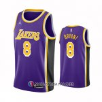 Maillot Los Angeles Lakers Kobe Bryant NO 8 Statement 2021-22 Volet