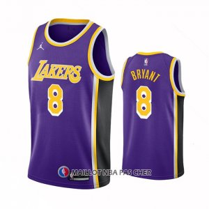 Maillot Los Angeles Lakers Kobe Bryant NO 8 Statement 2021-22 Volet