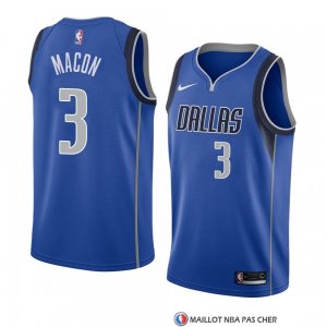 Maillot Dallas Mavericks Daryl Macon Icon 2018 Bleu