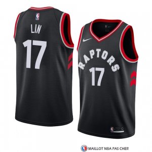 Maillot Tornto Raptors Jeremy Lin Statement 2018 Noir