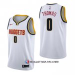 Maillot Denver Nuggets Isaiah Thomas Association Blanc