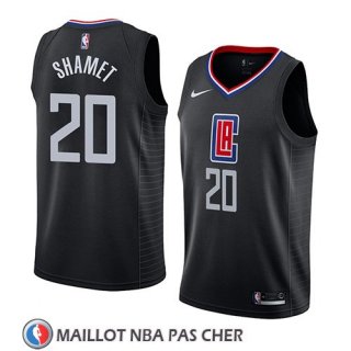 Maillot Los Angeles Clippers Landry Shamet Statement 2019 Noir