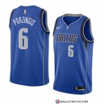 Maillot Dallas Mavericks Kristaps Porzingis Icon 2018 Bleu