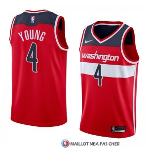 Maillot Washington Wizards Mike Young Icon 2018 Rouge