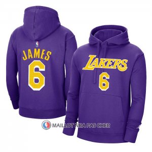 Veste a Capuche Los Angeles Lakers LeBron James Volet