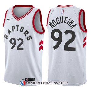 Maillot Tornto Raptors Lucas Nogueira Association 92 2017-18 Blanc