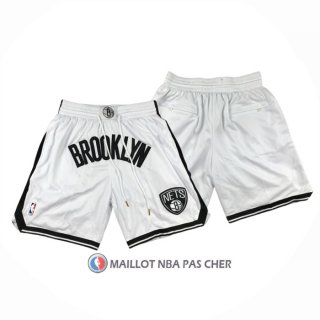 Short Brooklyn Nets Just Don Blanc2