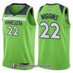 Maillot Minnesota Timberwolves Andrew Wiggins Statement 2017-18 22 Vert